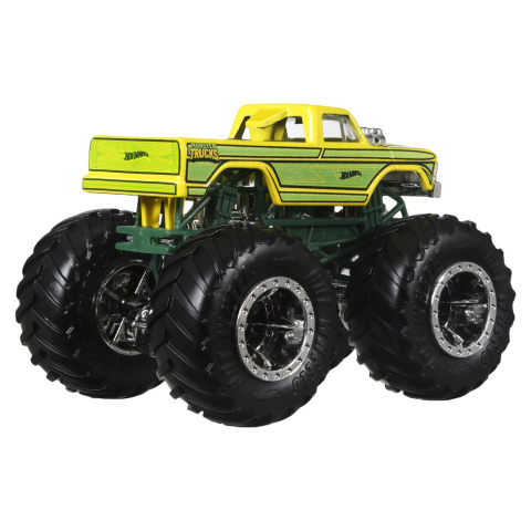 Hot Wheels Monster Truck Si Masinuta Metalica Midwest Madness [2]
