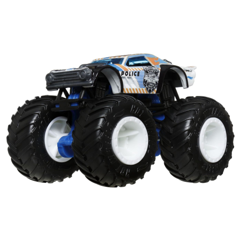 HOT WHEELS MONSTER TRUCK SI MASINUTA METALICA NIGHT SHIFTER POLICE [5]