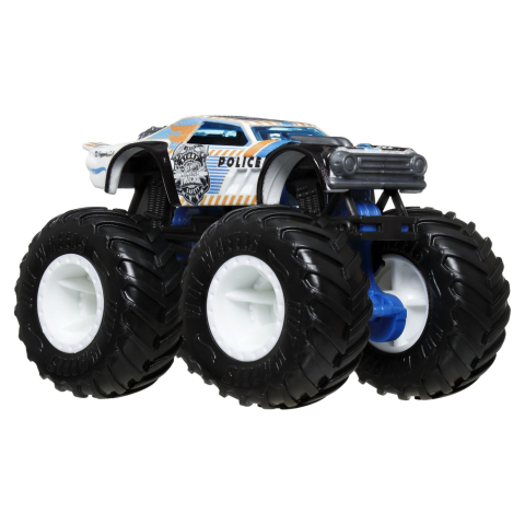 HOT WHEELS MONSTER TRUCK SI MASINUTA METALICA NIGHT SHIFTER POLICE [3]