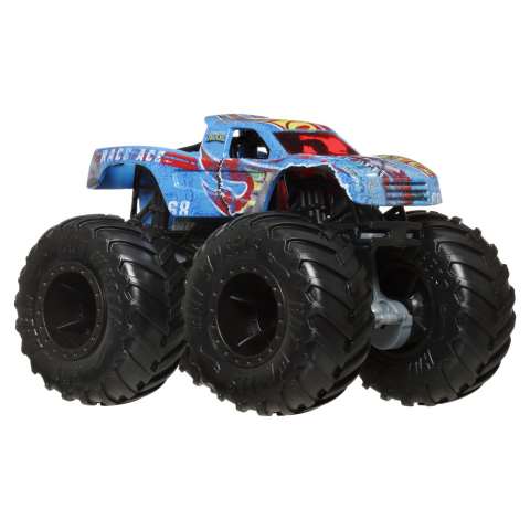 HOT WHEELS MONSTER TRUCK SI MASINUTA METALICA RACE ACE [5]