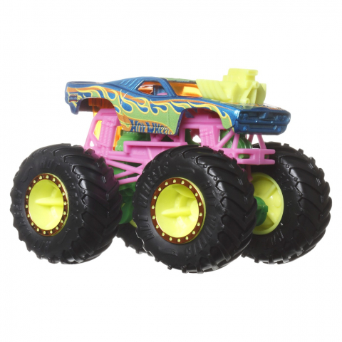 Hot Wheels Monster Truck Si Masinuta Metalica Rodger Dodger [2]