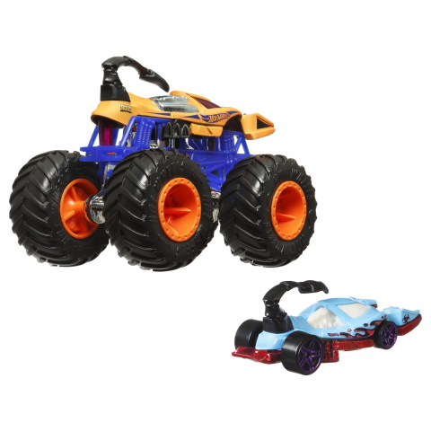 HOT WHEELS MONSTER TRUCK SI MASINUTA METALICA SCORPEDO [1]