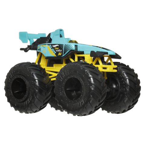 HOT WHEELS MONSTER TRUCK SI MASINUTA METALICA SLAM PRIX [4]