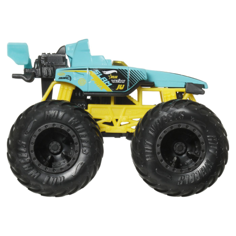 HOT WHEELS MONSTER TRUCK SI MASINUTA METALICA SLAM PRIX [5]