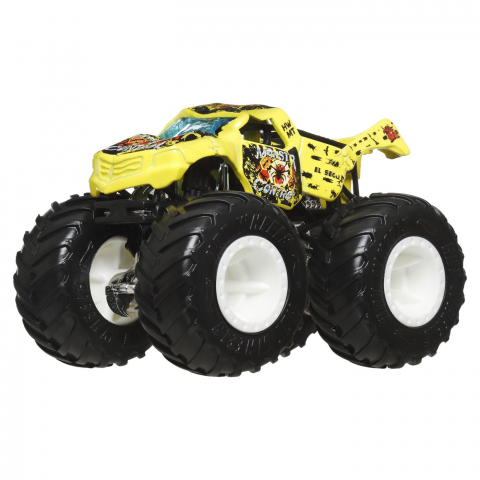 HOT WHEELS MONSTER TRUCK SI MASINUTA METALICA TOTALED [3]