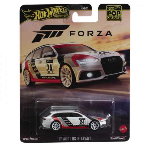 Jocuri si articole copii - HOT WHEELS POP CULTURE MASINUTA METALICA AUDI RS G AVANT SCARA 1:64