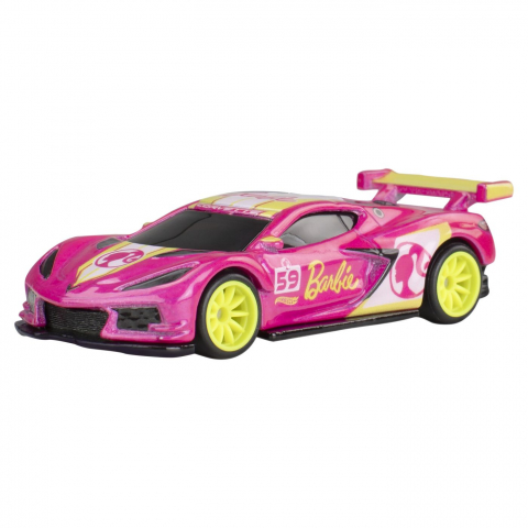 HOT WHEELS POP CULTURE MASINUTA METALICA BARBIE 65 CORVETTE C8 R SCARA 1:64 [1]