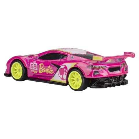 HOT WHEELS POP CULTURE MASINUTA METALICA BARBIE 65 CORVETTE C8 R SCARA 1:64 [4]