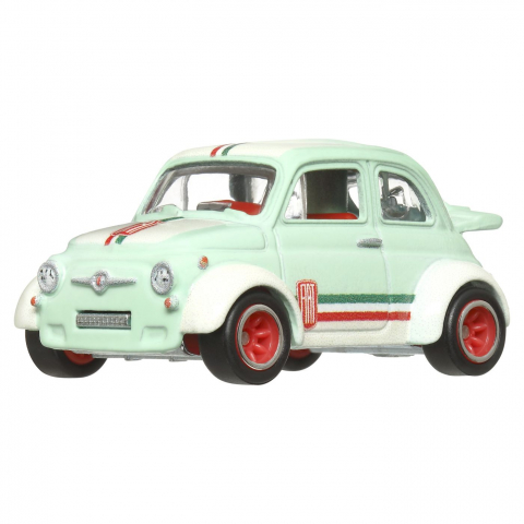 HOT WHEELS PREMIUM BOULEVARD MASINUTA METALICA FIAT 500 D MODIFICADO SCARA 1:64 [4]