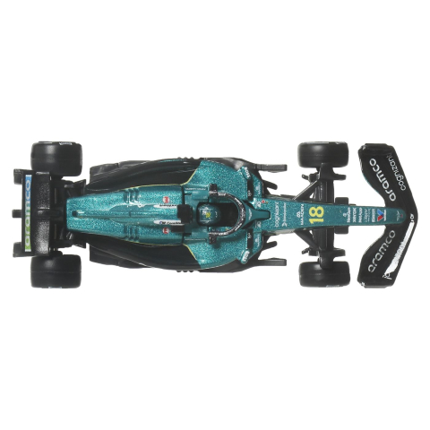 HOT WHEELS PREMIUM REAL RIDERS FORMULA 1 2024 MASINUTA METALICA ASTON MARTIN ARAMCO FORMULA ONE TEAM SCARA 1 LA 64 [3]