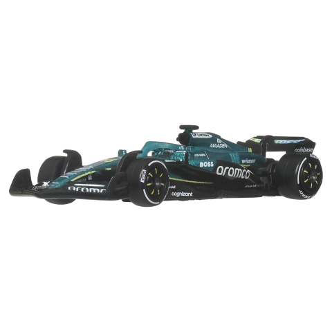 HOT WHEELS PREMIUM REAL RIDERS FORMULA 1 2024 MASINUTA METALICA ASTON MARTIN ARAMCO FORMULA ONE TEAM SCARA 1 LA 64 [4]