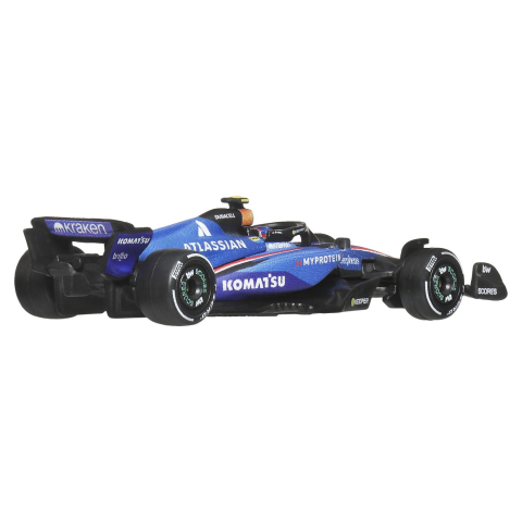 HOT WHEELS PREMIUM REAL RIDERS FORMULA 1 2024 MASINUTA METALICA ATLASSIAN WILLIAMS RACING SCARA 1 LA 64 [2]