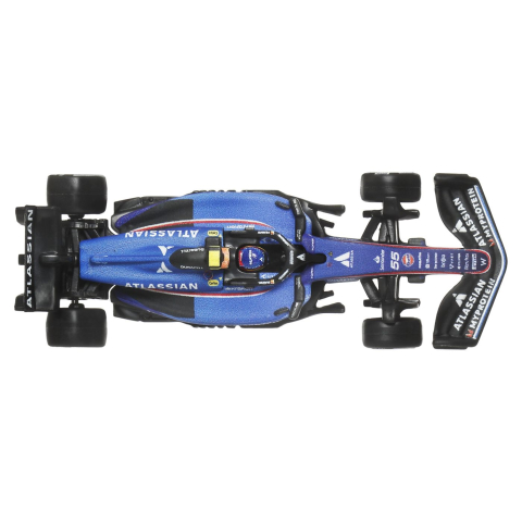 HOT WHEELS PREMIUM REAL RIDERS FORMULA 1 2024 MASINUTA METALICA ATLASSIAN WILLIAMS RACING SCARA 1 LA 64 [5]