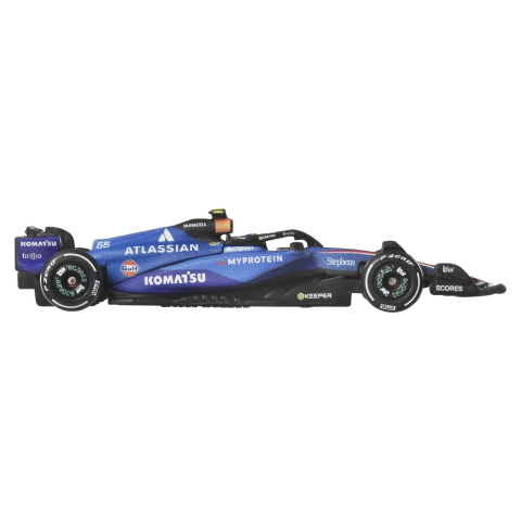 HOT WHEELS PREMIUM REAL RIDERS FORMULA 1 2024 MASINUTA METALICA ATLASSIAN WILLIAMS RACING SCARA 1 LA 64 [4]