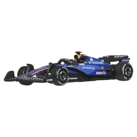 HOT WHEELS PREMIUM REAL RIDERS FORMULA 1 2024 MASINUTA METALICA ATLASSIAN WILLIAMS RACING SCARA 1 LA 64 [1]