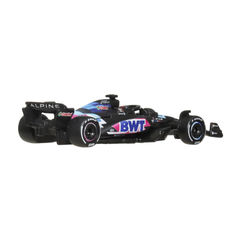 HOT WHEELS PREMIUM REAL RIDERS FORMULA 1 2024 MASINUTA METALICA BWT ALPINE F1 TEAM A524 NUMARUL 31 SCARA 1 LA 64 [5]