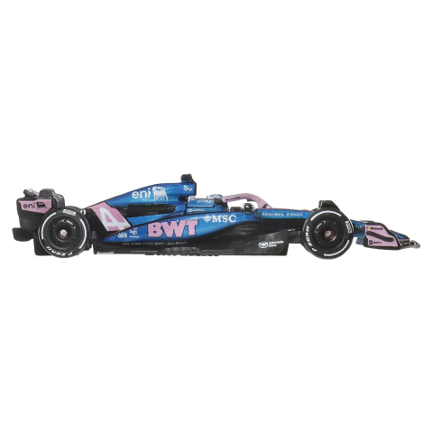 HOT WHEELS PREMIUM REAL RIDERS FORMULA 1 2024 MASINUTA METALICA BWT ALPINE FORMULA ONE TEAM SCARA 1 LA 64 [4]