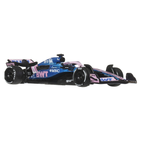 HOT WHEELS PREMIUM REAL RIDERS FORMULA 1 2024 MASINUTA METALICA BWT ALPINE FORMULA ONE TEAM SCARA 1 LA 64 [3]