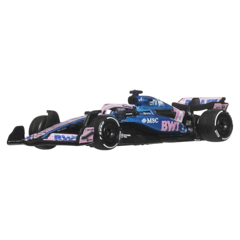 HOT WHEELS PREMIUM REAL RIDERS FORMULA 1 2024 MASINUTA METALICA BWT ALPINE FORMULA ONE TEAM SCARA 1 LA 64 [1]