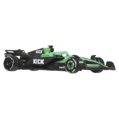 HOT WHEELS PREMIUM REAL RIDERS FORMULA 1 2024 MASINUTA METALICA KICK SAUBER F1 TEAM NUMARUL 5 SCARA 1 LA 64 [3]