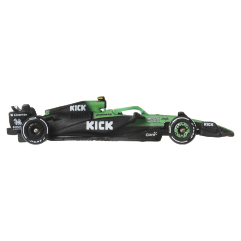 HOT WHEELS PREMIUM REAL RIDERS FORMULA 1 2024 MASINUTA METALICA KICK SAUBER F1 TEAM NUMARUL 5 SCARA 1 LA 64 [4]