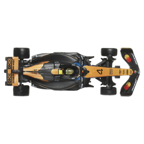 HOT WHEELS PREMIUM REAL RIDERS FORMULA 1 2024 MASINUTA METALICA MCLAREN FORMULA 1 TEAM SCARA 1 LA 64 [5]