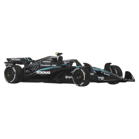 HOT WHEELS PREMIUM REAL RIDERS FORMULA 1 2024 MASINUTA METALICA MERCEDES AMG PETRONAS FORMULA ONE TEAM SCARA 1 LA 64 [1]