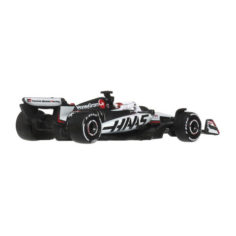 HOT WHEELS PREMIUM REAL RIDERS FORMULA 1 2024 MASINUTA METALICA MONEYGRAM HAAS  F1 TEAM SCARA 1 LA 64 [5]