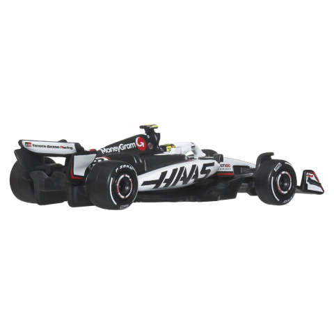 HOT WHEELS PREMIUM REAL RIDERS FORMULA 1 2024 MASINUTA METALICA MONEYGRAM HAAS F1 TEAM SCARA 1 LA 64 [2]