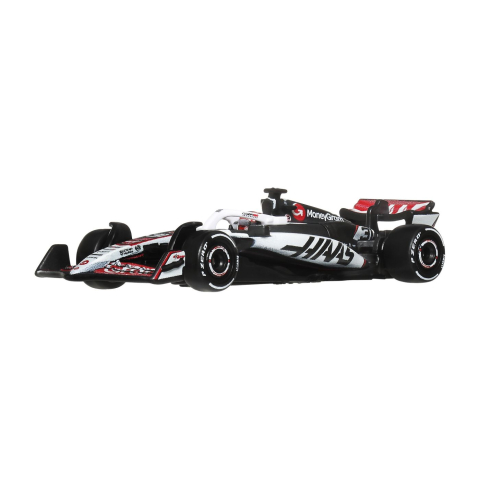 HOT WHEELS PREMIUM REAL RIDERS FORMULA 1 2024 MASINUTA METALICA MONEYGRAM HAAS  F1 TEAM SCARA 1 LA 64 [4]