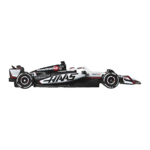 HOT WHEELS PREMIUM REAL RIDERS FORMULA 1 2024 MASINUTA METALICA MONEYGRAM HAAS  F1 TEAM SCARA 1 LA 64 [2]