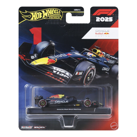 HOT WHEELS PREMIUM REAL RIDERS FORMULA 1 2024 MASINUTA METALICA ORACLE RED BULL RACING SCARA 1 LA 64 [0]