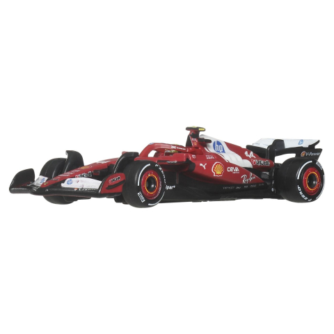 HOT WHEELS PREMIUM REAL RIDERS FORMULA 1 2024 MASINUTA METALICA SCUDERIA FERRARI HP SCARA 1 LA 64 [4]