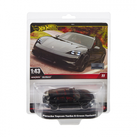 HOT WHEELS PREMIUM REAL RIDERS MASINUTA METALICA PORSCHE TAYCAN TURBO S CROSS TURISMO SCARA 1:43 [0]