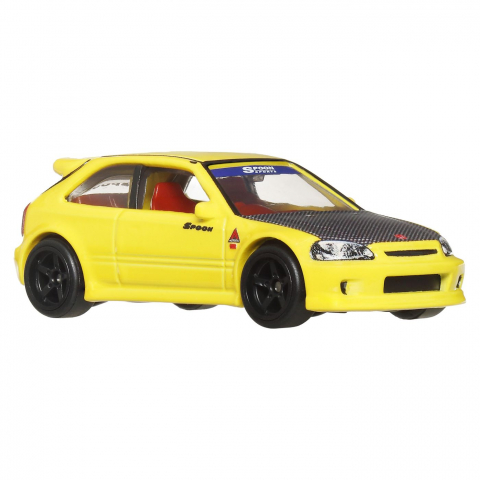 HOT WHEELS PREMIUM SET 2 MASINUTE METALICE HONDA CIVIC 99 TIP R EK9 SI HONDA CIVIC TIP R SCARA 1:64 [3]