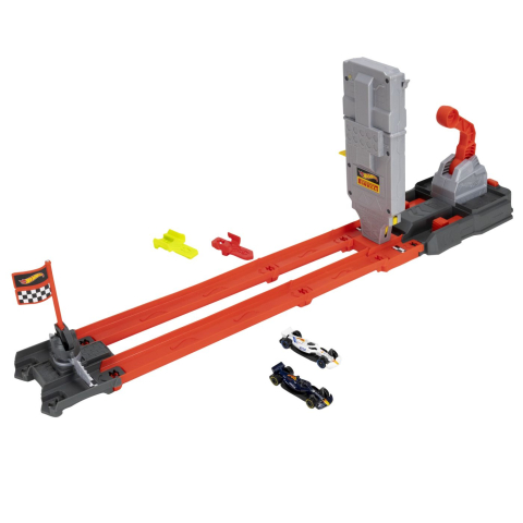 HOT WHEELS RACING CIRCUIT DE CURSE GRID START FORMULA 1 2025 CU 2 MASINUTE INCLUSE [3]