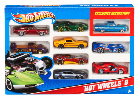 HOT WHEELS SET 10 MASINUTE SCARA 1:64 [4]