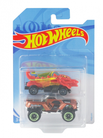 HOT WHEELS SET 2 MASINUTE METALICE SCARA 1:64 [3]
