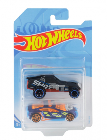 HOT WHEELS SET 2 MASINUTE METALICE SCARA 1:64 [1]