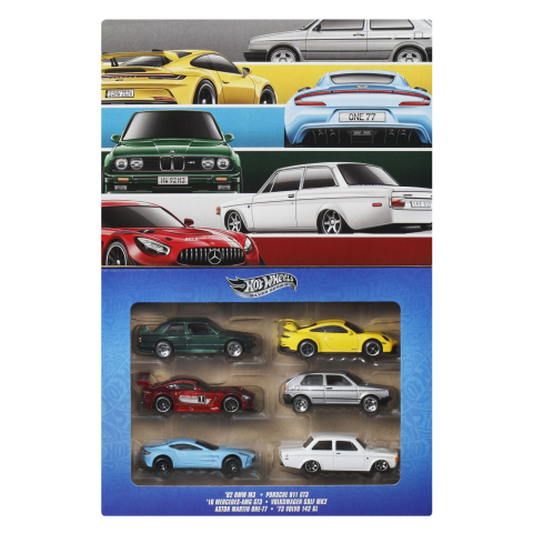HOT WHEELS SILVER SERIES SET 6 MASINUTE METALICE EURO STYLE [2]