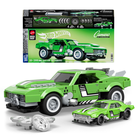 Seturi  de constructie - HOT WHEELS SPEED SERIES SET DE CONSTRUCTII CAMARO BY CHEVROLET 1968