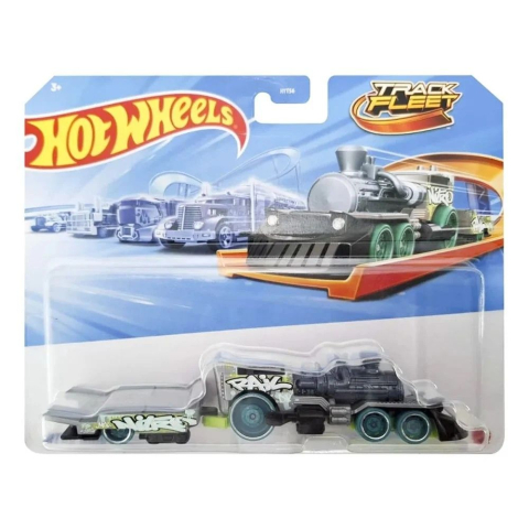 Avioane si Elicoptere jucărie - HOT WHEELS TRACK FLEET CAMION FLOTA NITRO RAIL SCARA 1 LA 64