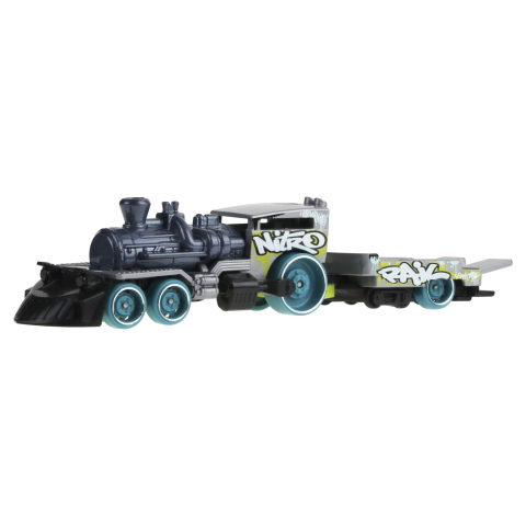 HOT WHEELS TRACK FLEET CAMION FLOTA NITRO RAIL SCARA 1 LA 64 [4]