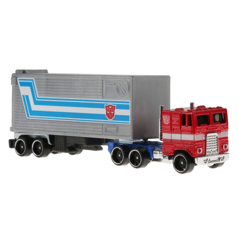 HOT WHEELS TRACK FLEET CAMION FLOTA TRANSFORMERS OPTIMUS PRIME SCARA 1 LA 64 [1]