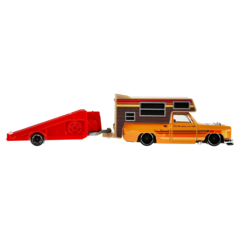 HOT WHEELS TRACK FLEET MASINA FLOTA CHEVY SILVERADO DRIFTCATION SCARA 1 LA 64 [3]
