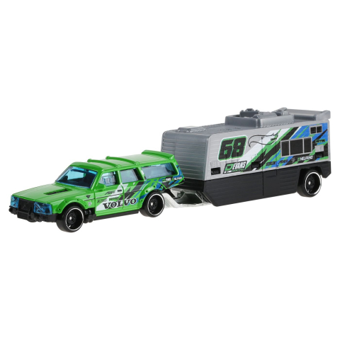 HOT WHEELS TRACK FLEET MASINA FLOTA VOLVO 24O DRIFT CAMPER SCARA 1 LA 64 [4]