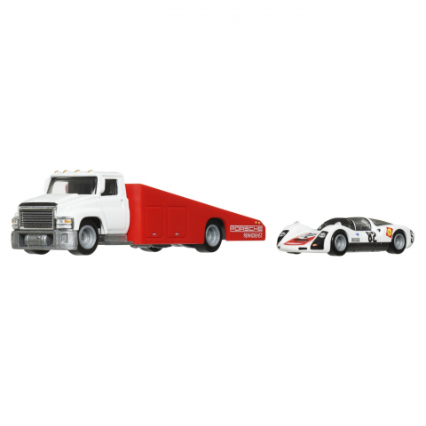 HOT WHEELS TRANSPORTATOR CARRY ON CU MASINUTA  PORSCHE CARRERA 906 SCARA 1:64 [2]