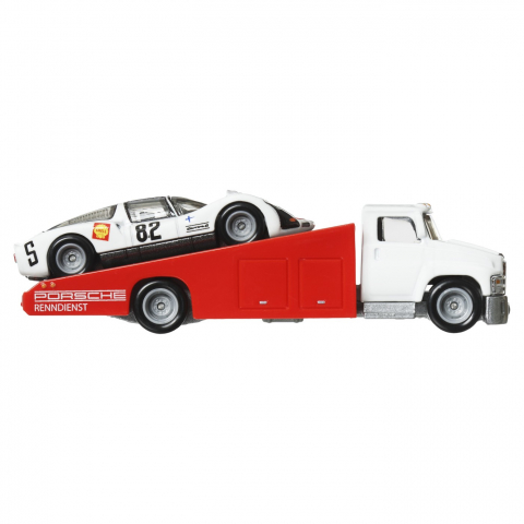 HOT WHEELS TRANSPORTATOR CARRY ON CU MASINUTA  PORSCHE CARRERA 906 SCARA 1:64 [5]