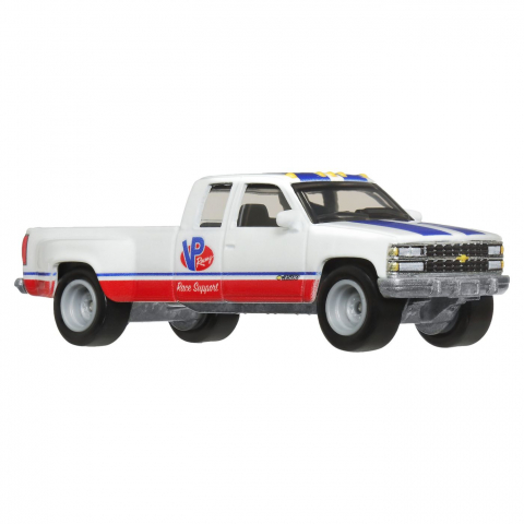HOT WHEELS TRANSPORTATOR CHEVY SILVERADO 3500 88 CU MASINUTA CHEVY NOVA 63 SCARA 1:64 [6]