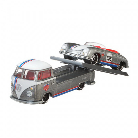 HOT WHEELS TRANSPORTATOR CU MASINUTA SCARA 1:64 [4]